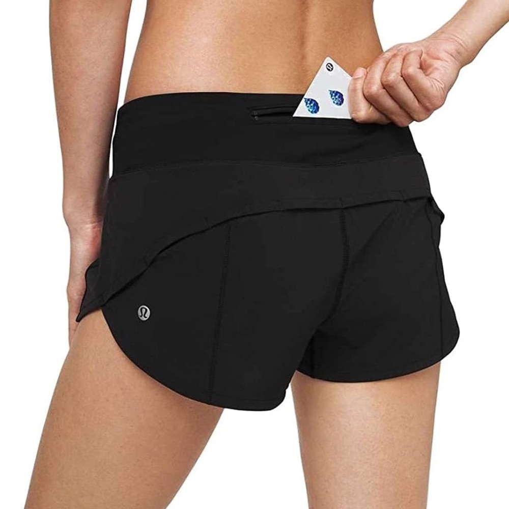 Lululemon High Rise Running Shorts
